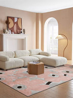 Mmlio hand tufted floral rug