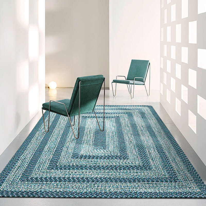 Braided Reversible Area Rug
