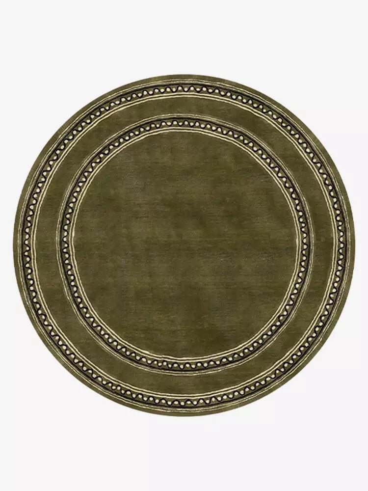 Sages Hand Tufted Round Rug - Houseoon