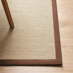 Sisal with Border Area Rug - Houseoon