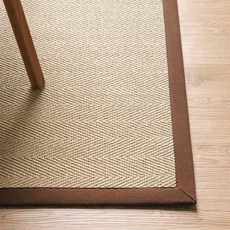 Sisal with Border Area Rug - Houseoon