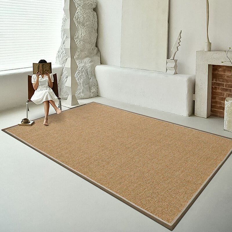 Sisal with Border Area Rug - Houseoon