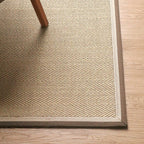 Sisal with Border Area Rug - Houseoon