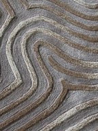 South Textured Round Rug - Houseoon