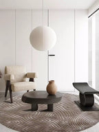 South Textured Round Rug - Houseoon