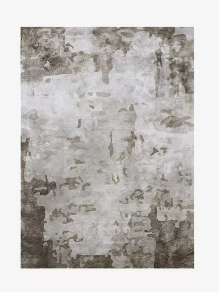 Stain Abstract Handmade Rug - Houseoon