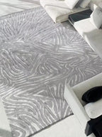Sterong Neutral Designer Area Rugs - Houseoon