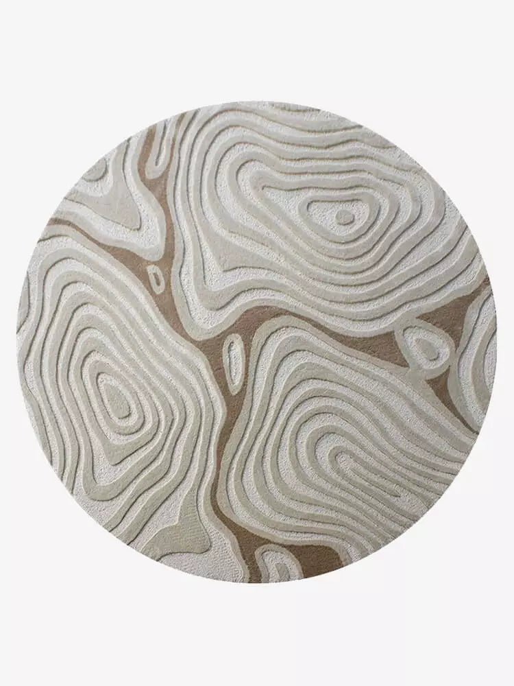 Stream Organic Pattern Rug - Houseoon