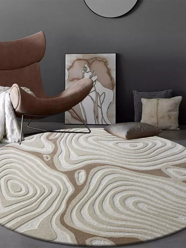 Stream Organic Pattern Rug - Houseoon
