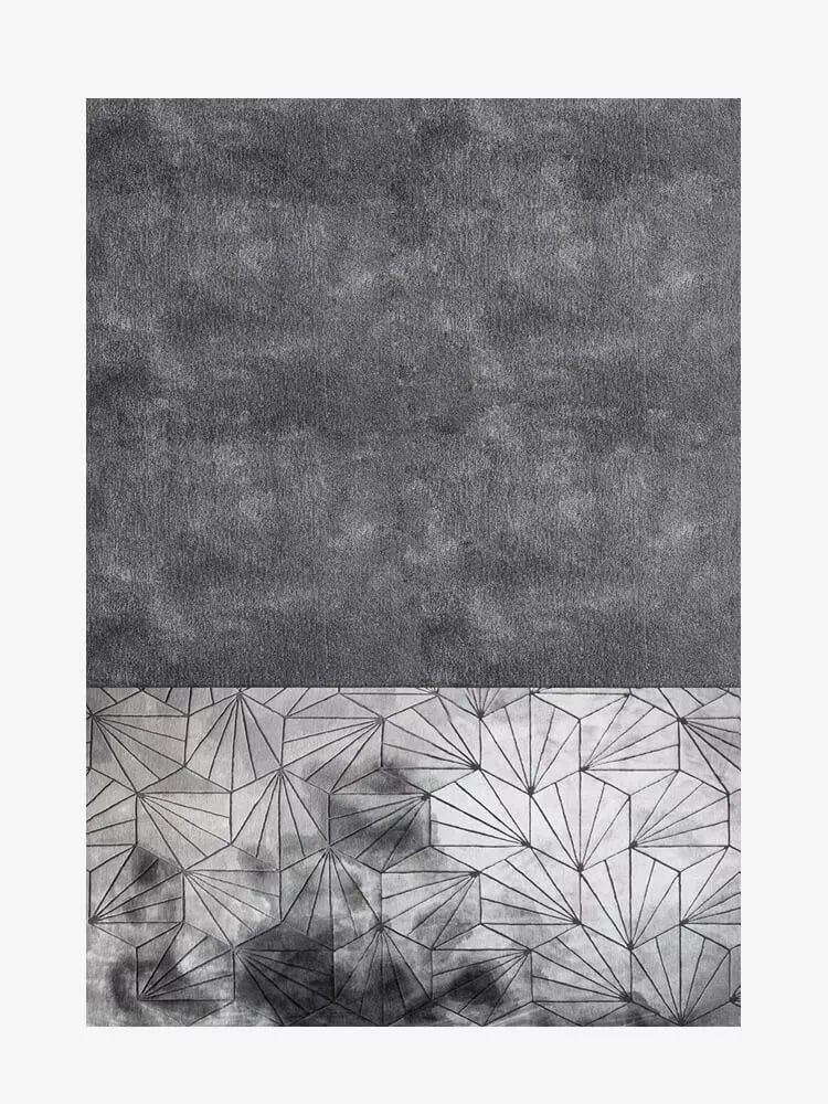 Symme Grey Rug - Houseoon Image principale du produit