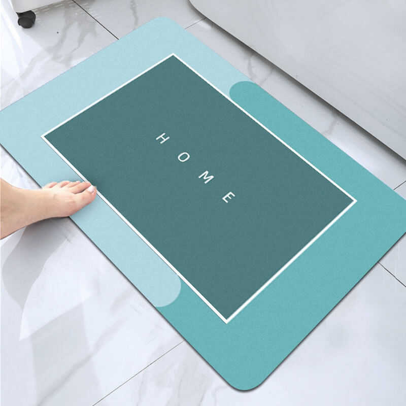 Tapis de salle de bain ultra doux antidérapant