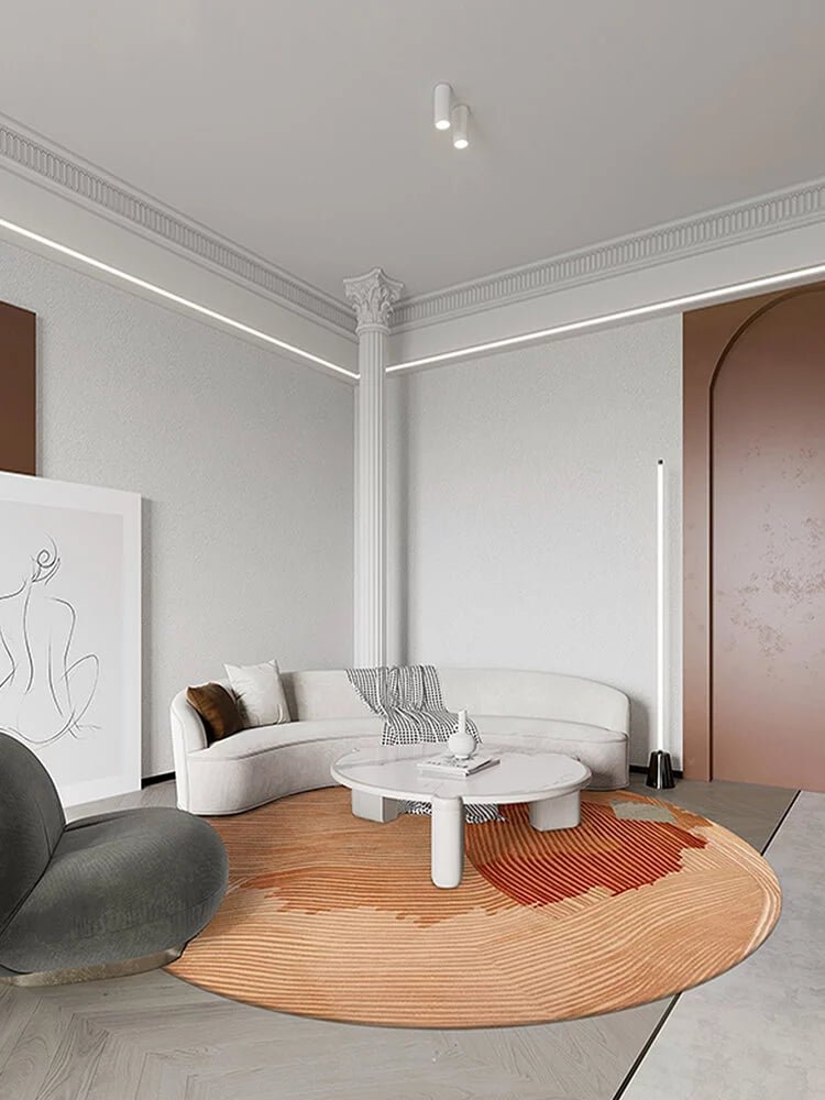 Terraco Round Hand Tufted Rug - Houseoon