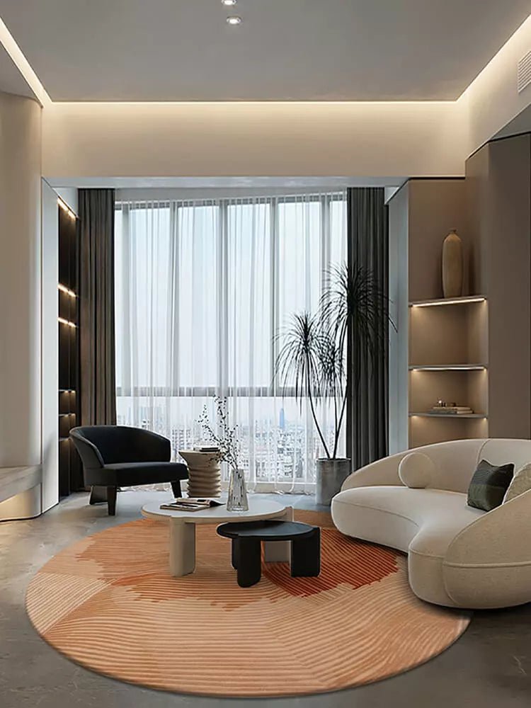 Terraco Round Hand Tufted Rug - Houseoon