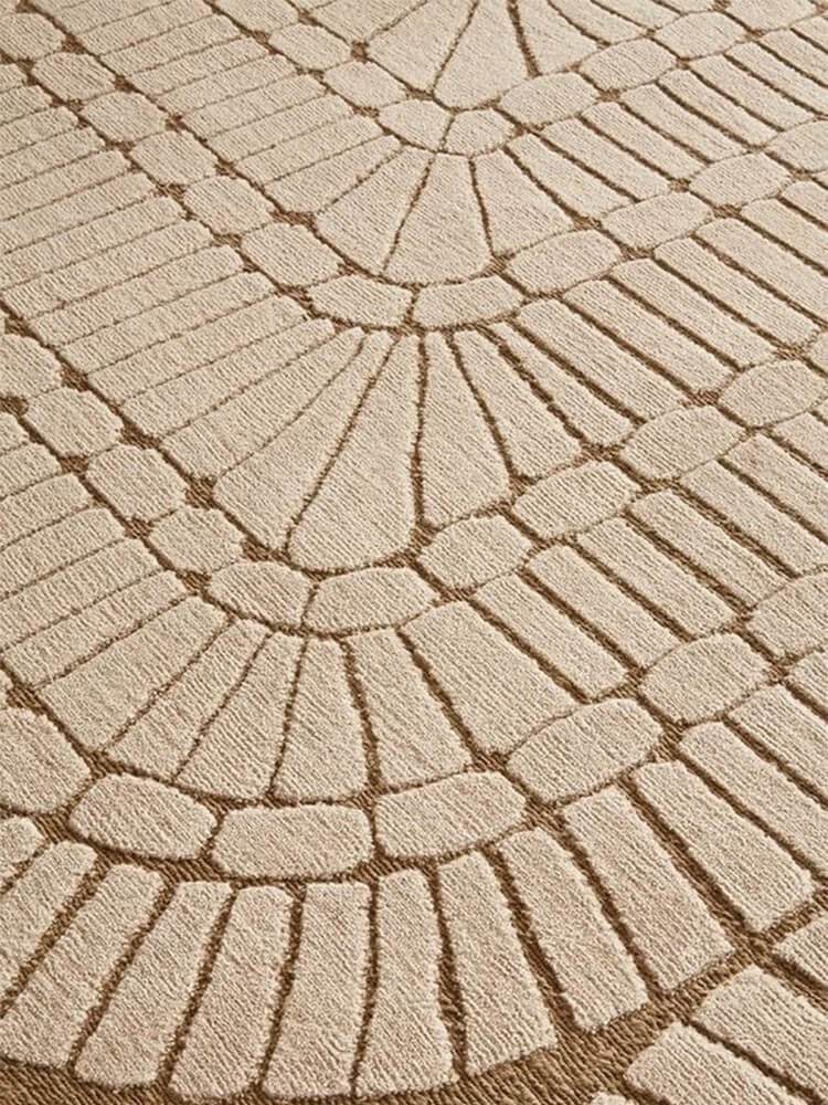 Toney Geometric Area Rug - Houseoon