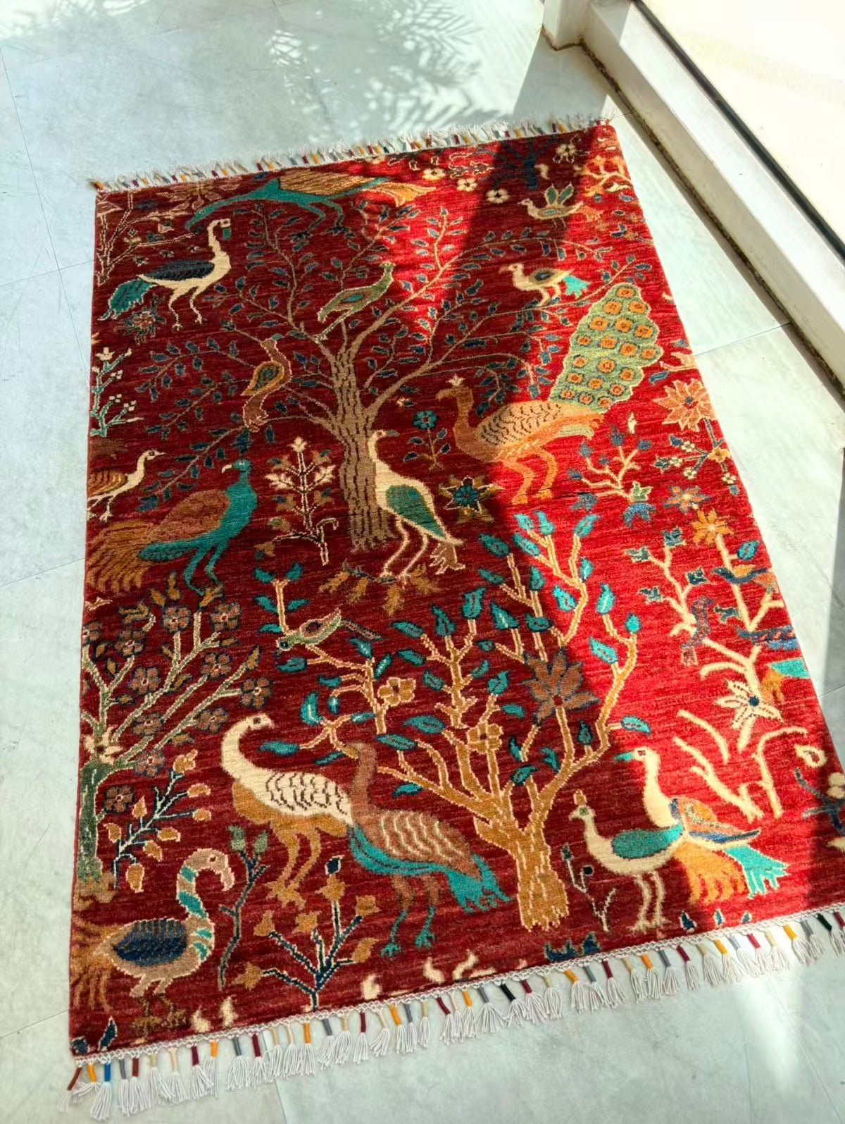 Tree of Life Collection‑Hand‑Knotted Rugs - Houseoon