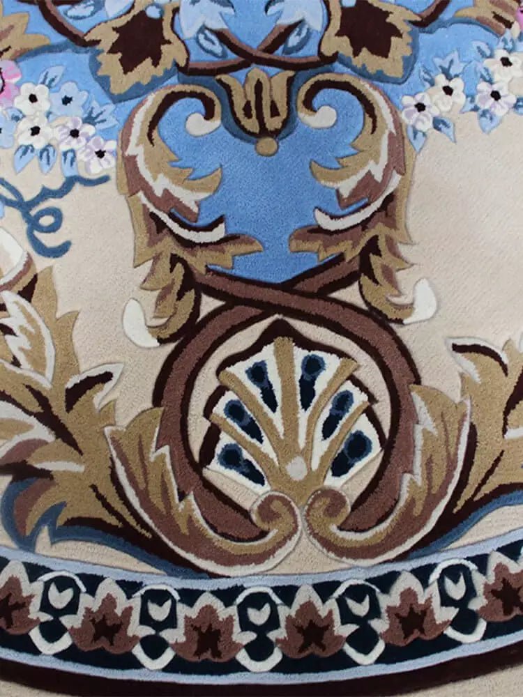 Tribal luxurious Round rug - Houseoon