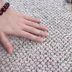 Verena grey wool rug - Houseoon
