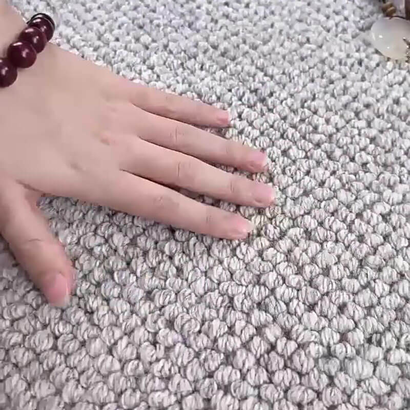 Verena grey wool rug - Houseoon