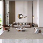 Verena grey wool rug - Houseoon
