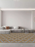 Vinseo Grey Geometric Rugs - Houseoon