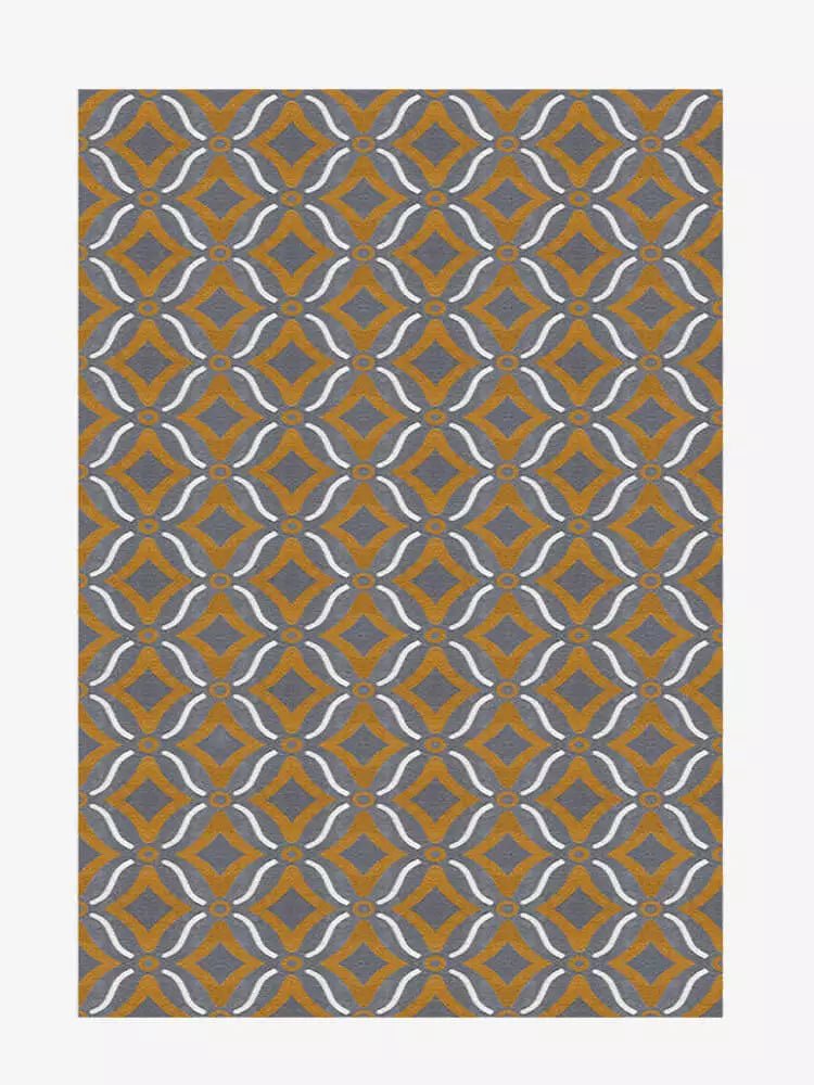 Vinseo Grey Geometric Rugs - Houseoon Main image