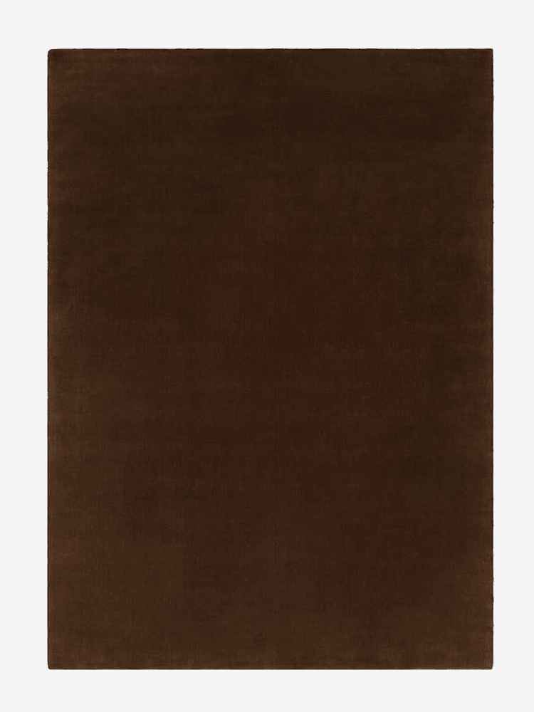 Walnut modern neutral rug - Houseoon