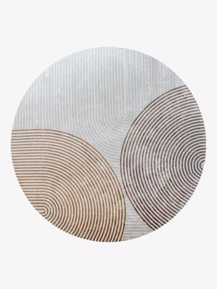 Warmon Round Rug - Houseoon