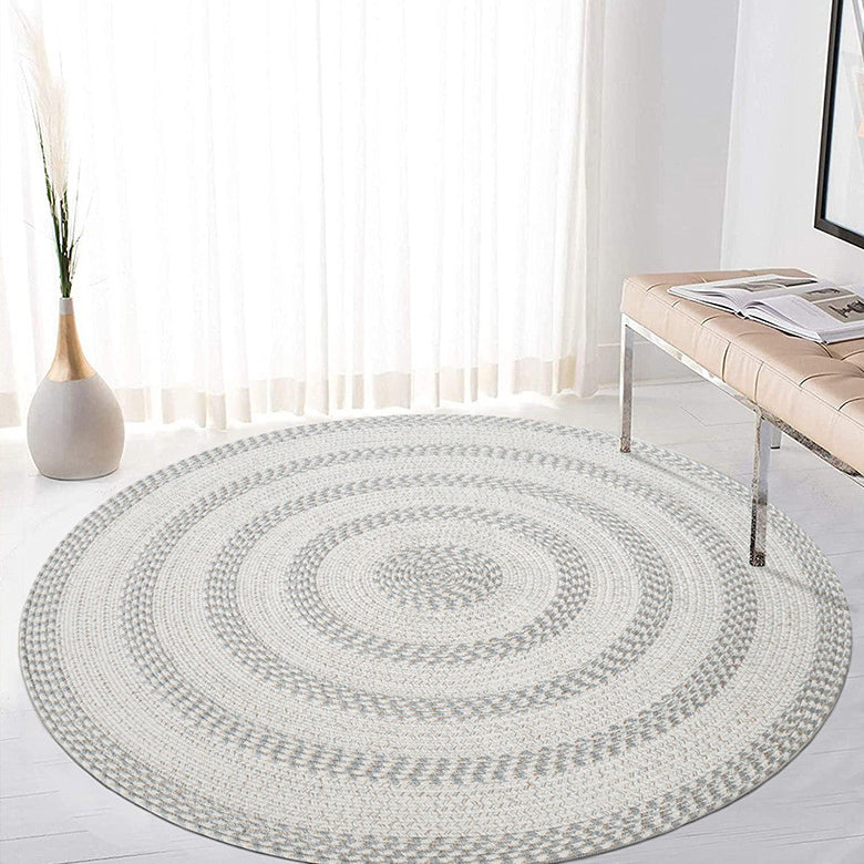 Handmade Cotton Braided Area Rug
