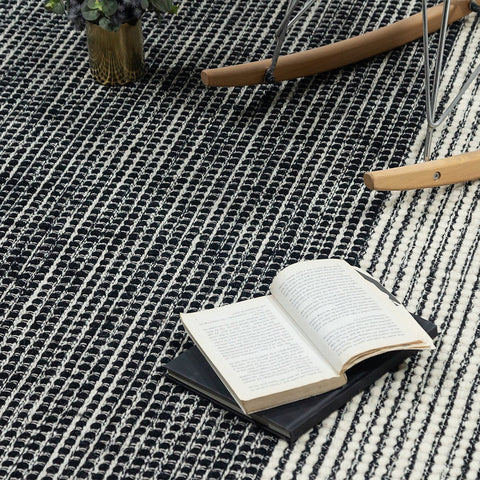 Tapis en pure laine tissée à la main