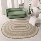 Wool Braided Area Rug - Houseoon
