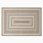 Wool Braided Area Rug - Houseoon