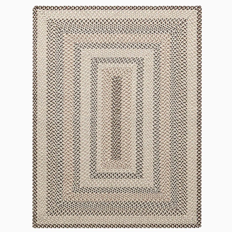 Wool Braided Area Rug - Houseoon Main image