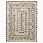 Wool Braided Area Rug - Houseoon