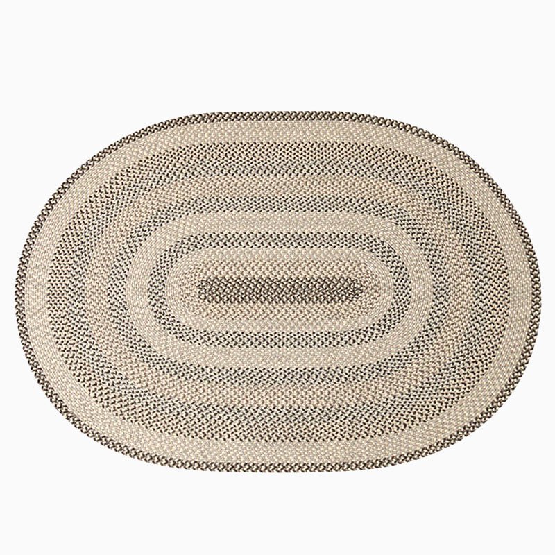 Wool Braided Area Rug - Houseoon