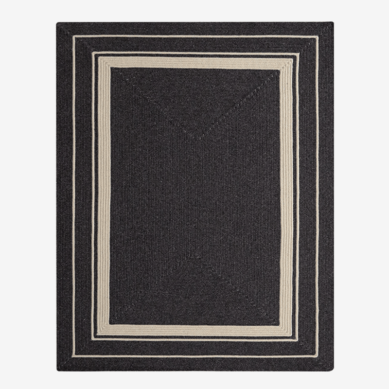Wool Braided Handmade Rug - Houseoon