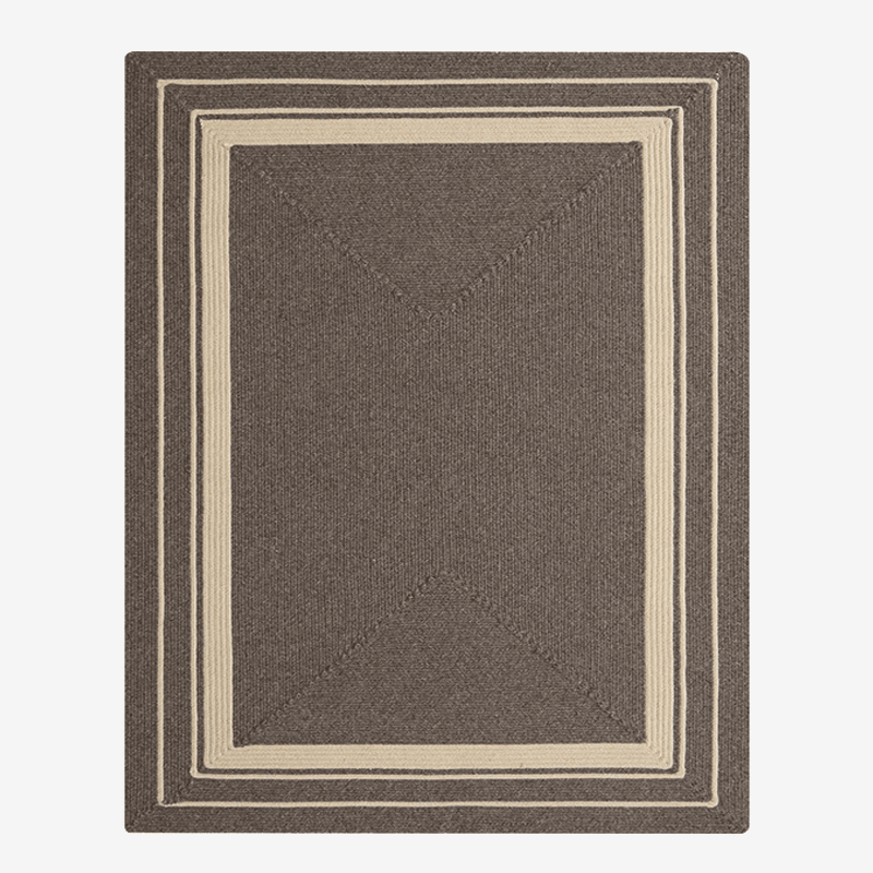 Wool Braided Handmade Rug - Houseoon