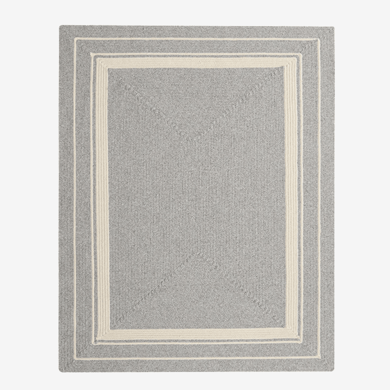 Wool Braided Handmade Rug - Houseoon